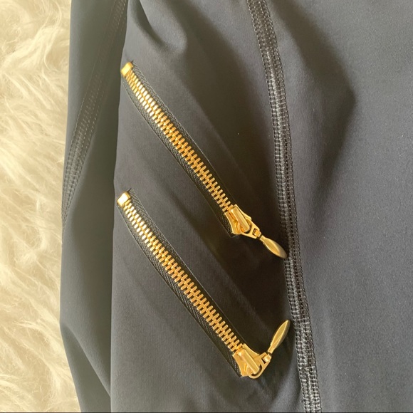 Fierce + Regal The Zippered Capri black size 6 - Picture 6 of 10